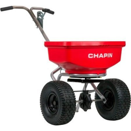 CHAPIN Chapin 80 lb. Stainless Steel Pro Series Turf Spreader With Spread Pattern Control 8401C